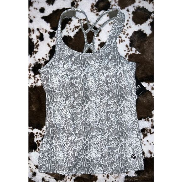 Gemini Support Tank - Garden Snake Print - Picture 1 of 2